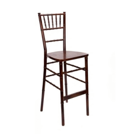 Chiavari Mahogany Bar Stool