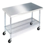 4' x 24" Stainless Steel Table