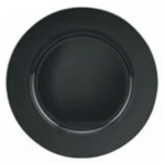 Black Charger Plate Rental
