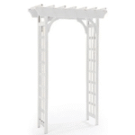White Wedding Arch Rental