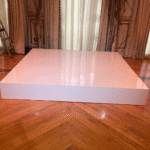 12' x 12' White Stage Rental