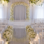 12' x 24' White Stage Rental
