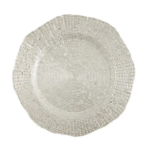 Mosaico Platinum Charger Plate Rental