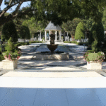 White Outdoor Dance Floor Rental - 18' x 12' Dance Floor