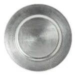 Silver Charger Plate Rental