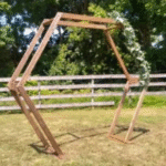 Hexagon Wedding Arch Rental
