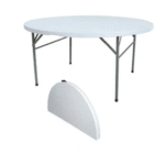 72" Round Fold in Half