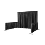 Expo / Trade Show Pipe & Drape Rentals -  10' W x 10' D Booth