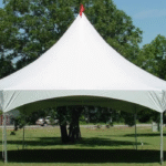 30' x 40' Hexagon High Peak Frame Tent