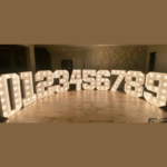 Marquee Number Rental