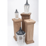 Wooden Column Rental  39" T x 14" W | 48" T x 18" W