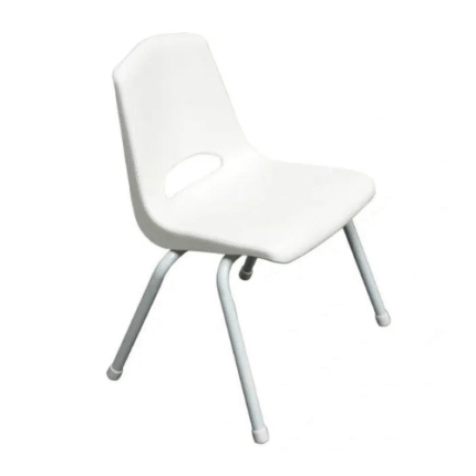 Children's Stack Chair - White