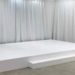 White Stage Platform Rental